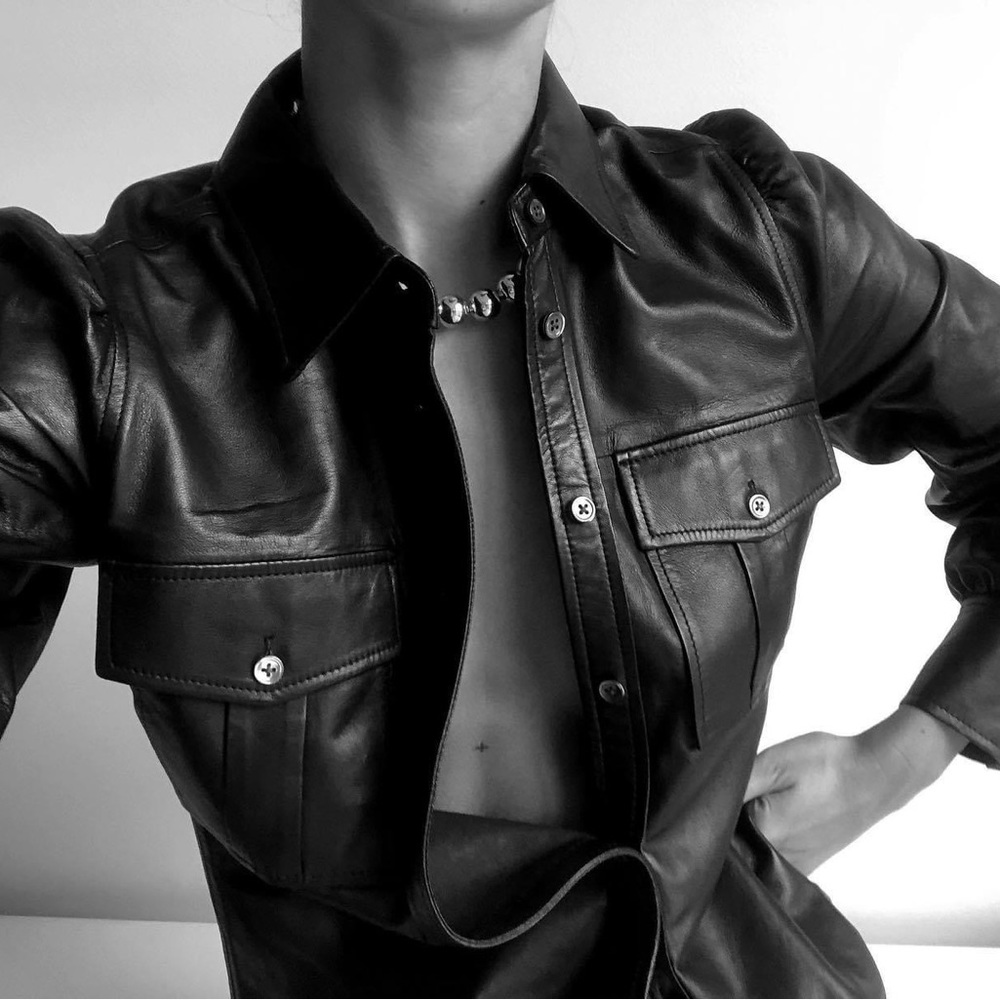 The feminine military 70s shirt FRAME